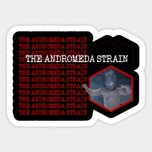 The Andromeda Strain Sci Fi Classic Sticker